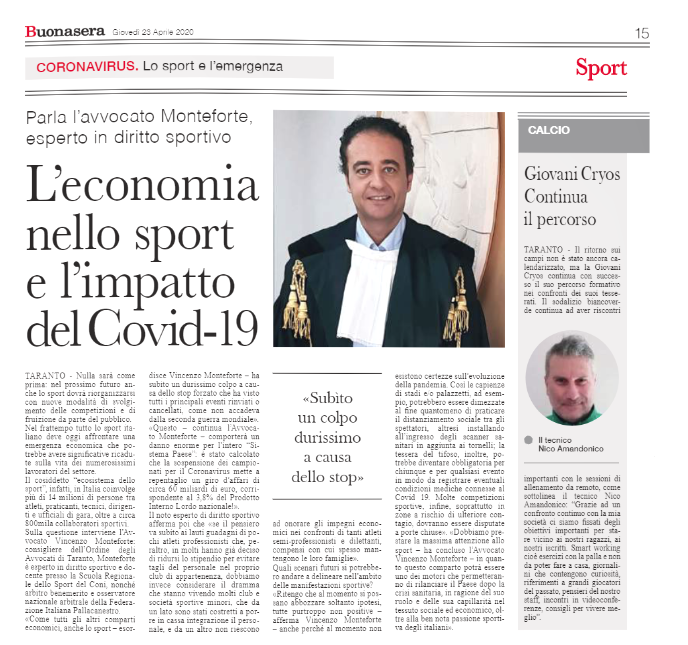 Giovani Cryos, continua il percorso [Taranto Buonasera]